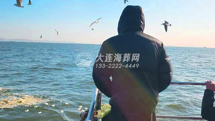 独立包船海葬，海撒现场
